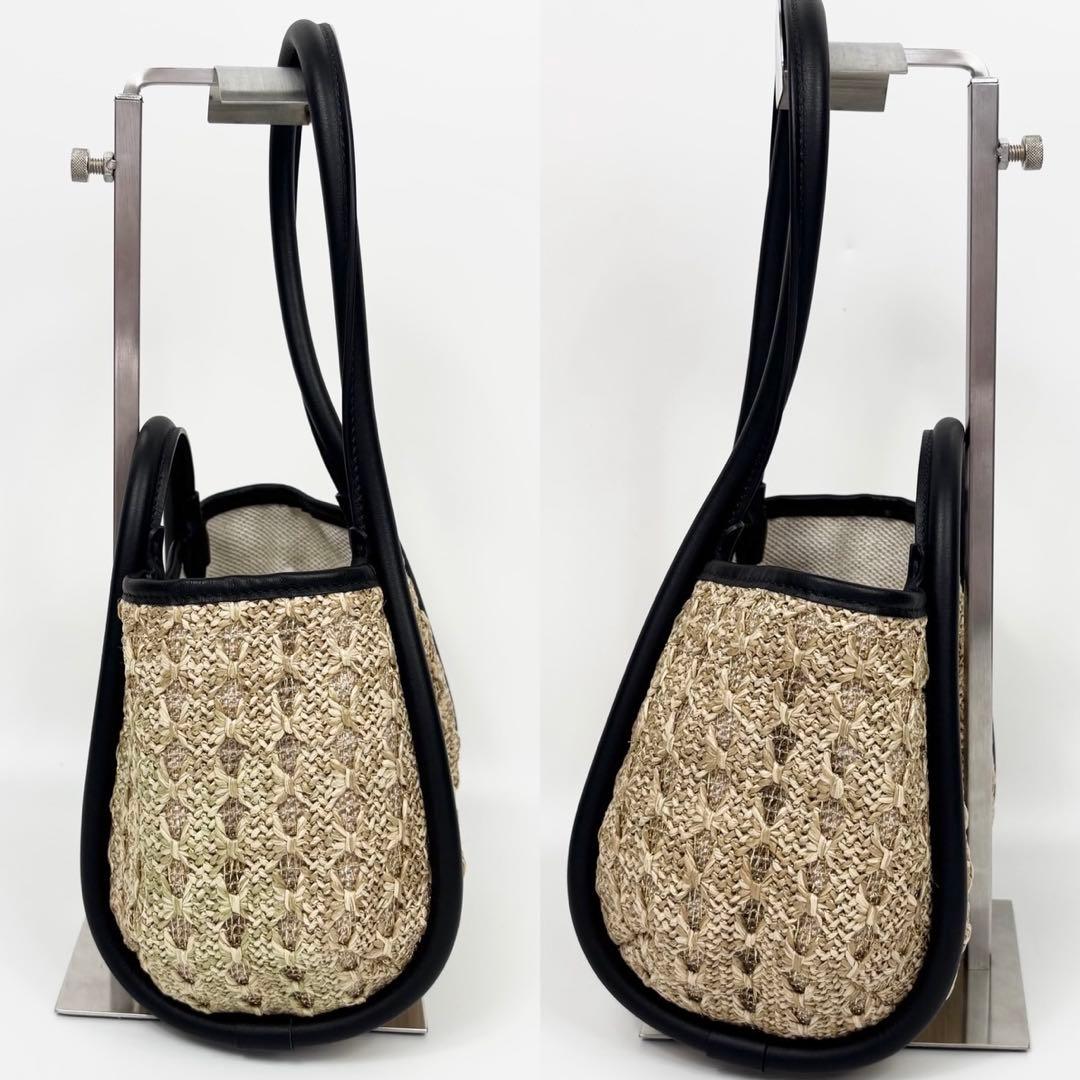 未使用✨マックスマーラ スモールマリンバッグ ショルダーバッグ カゴバッグ