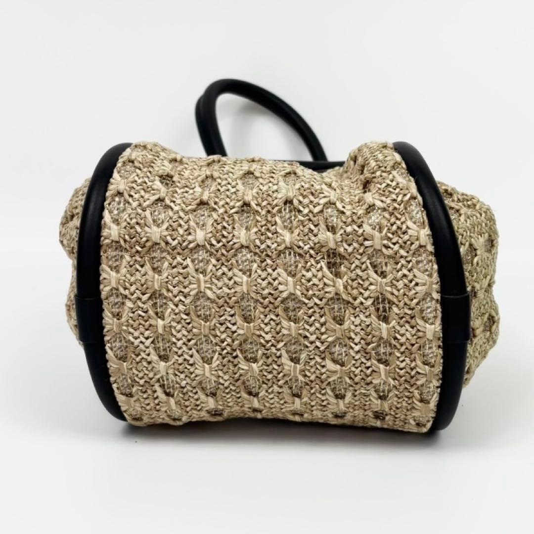 未使用✨マックスマーラ スモールマリンバッグ ショルダーバッグ カゴバッグ