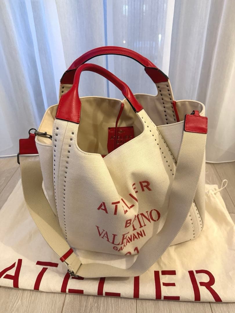 VALENTINO✨️アトリエ トートバッグ トラベル