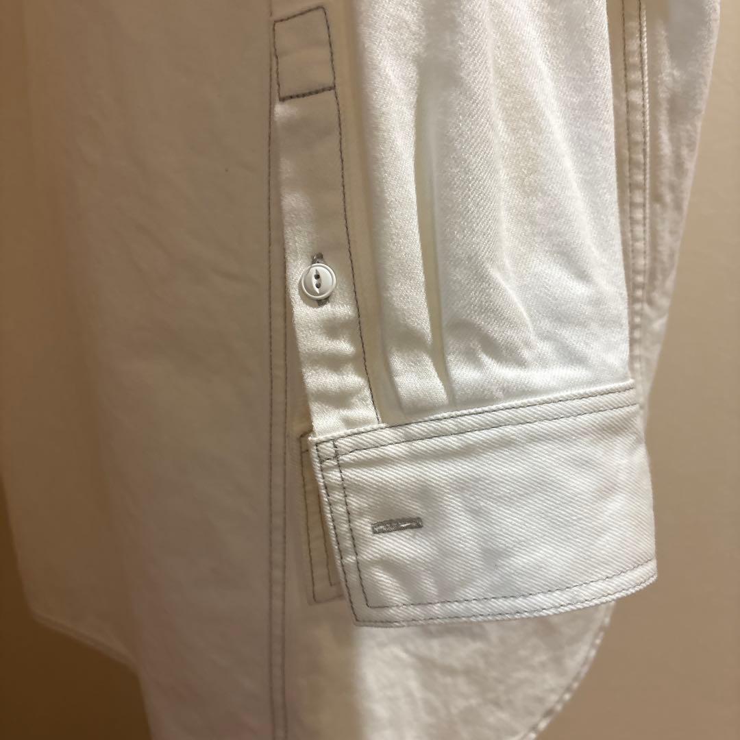 【美品】Whim Gazette　DENIM 白デニムジャケット