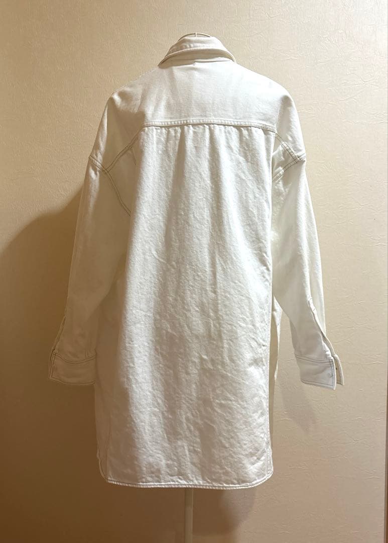 【美品】Whim Gazette　DENIM 白デニムジャケット