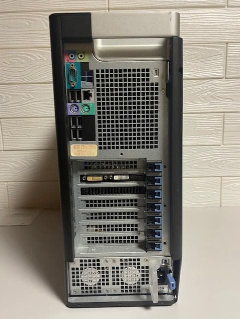 Dell T3610 20スレッドCPU/メモリ32GB/SSD256G＋2TB