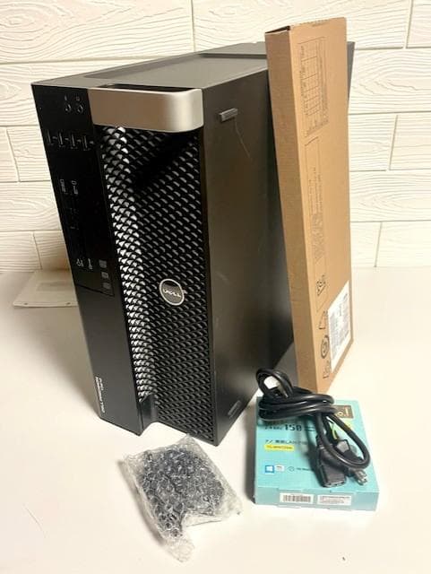 Dell T3610 20スレッドCPU/メモリ32GB/SSD256G＋2TB
