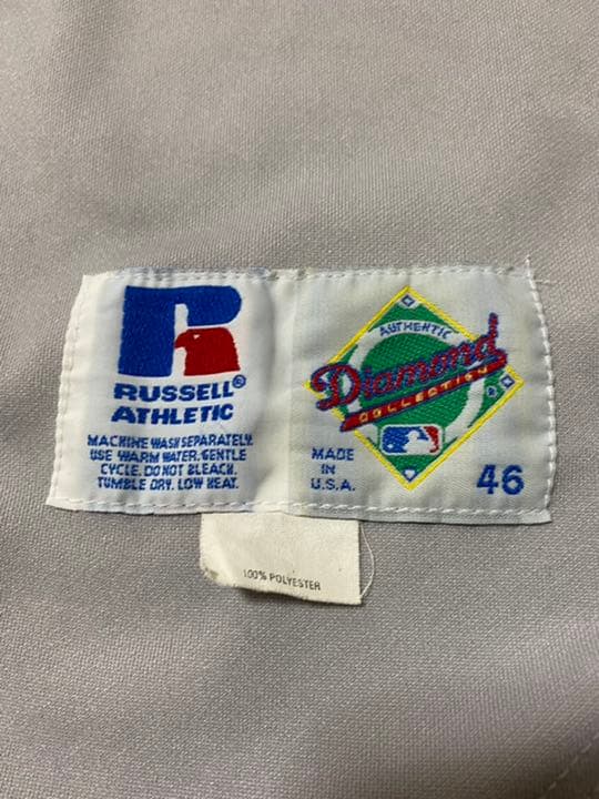 鑑定書あり　マーキス・グリッソム　1995ワールドシリーズ　実着用　ロードユニ