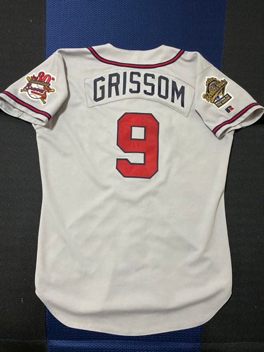 鑑定書あり　マーキス・グリッソム　1995ワールドシリーズ　実着用　ロードユニ