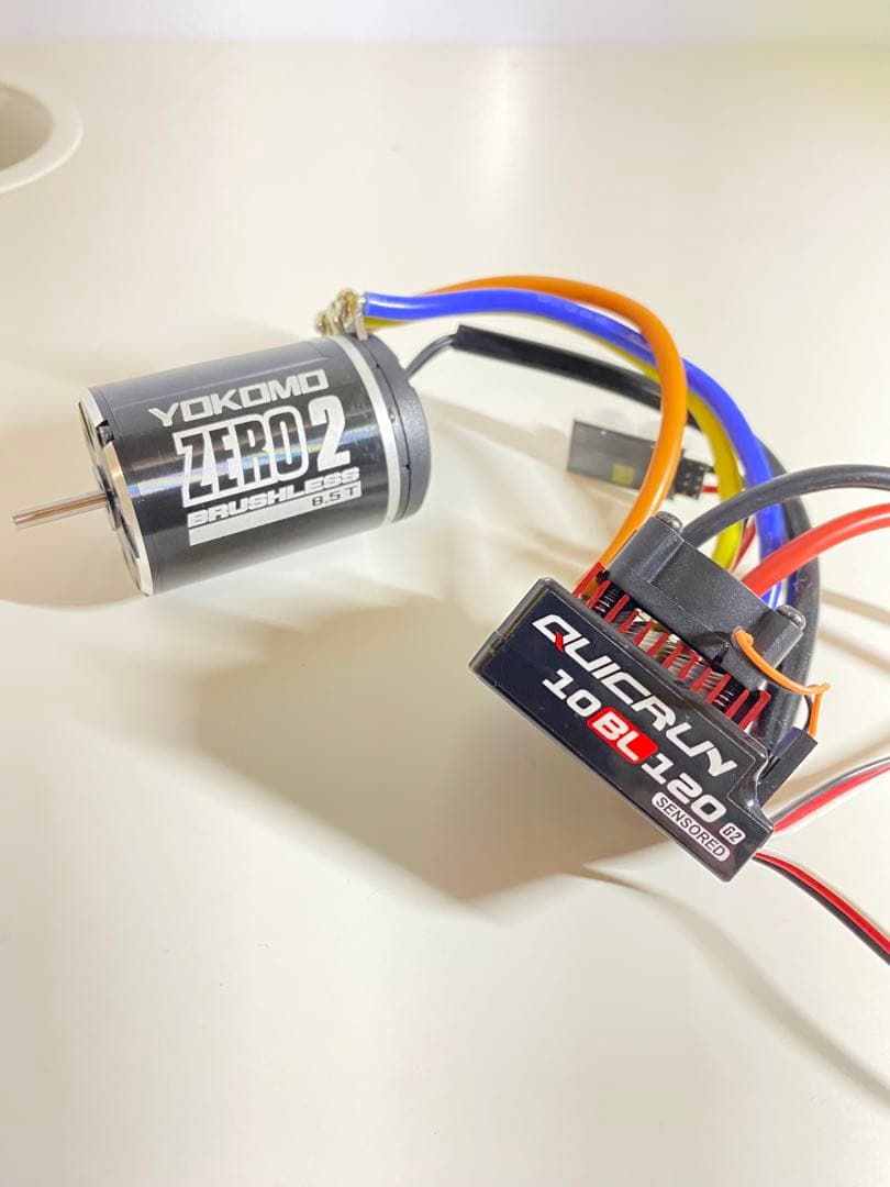 ヨコモブラシレスモーターZERO 2 QUICRUN 10BL120