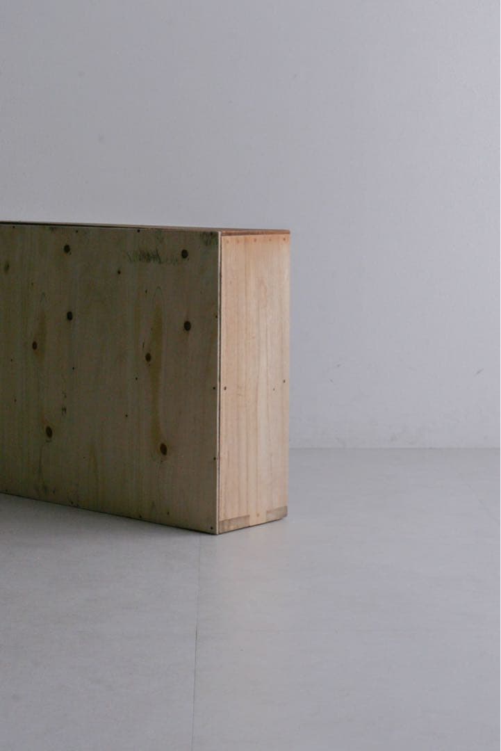 桝目棚 本棚　収納棚　小物入れ　棚　古家具　ヴィンテージ家具