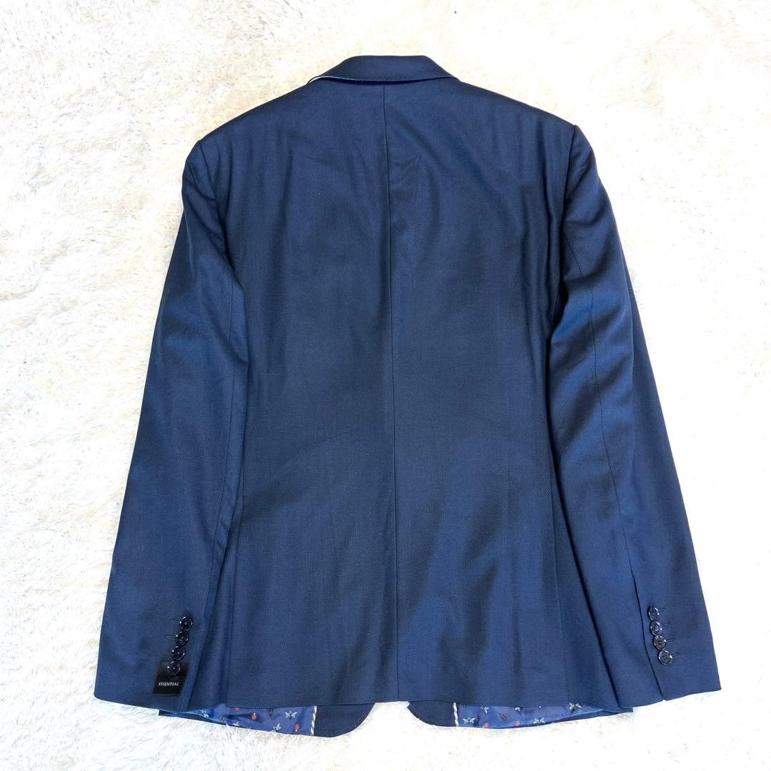 新品✨ZARA MAN スーツ セットアップ 52 大きいサイズ 総柄裏地