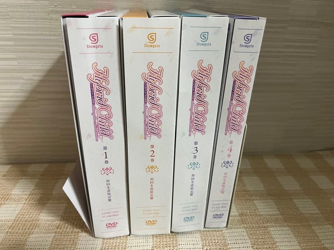 Hybrid Child ハイブリッドチャイルド　初回全4巻セット DVD