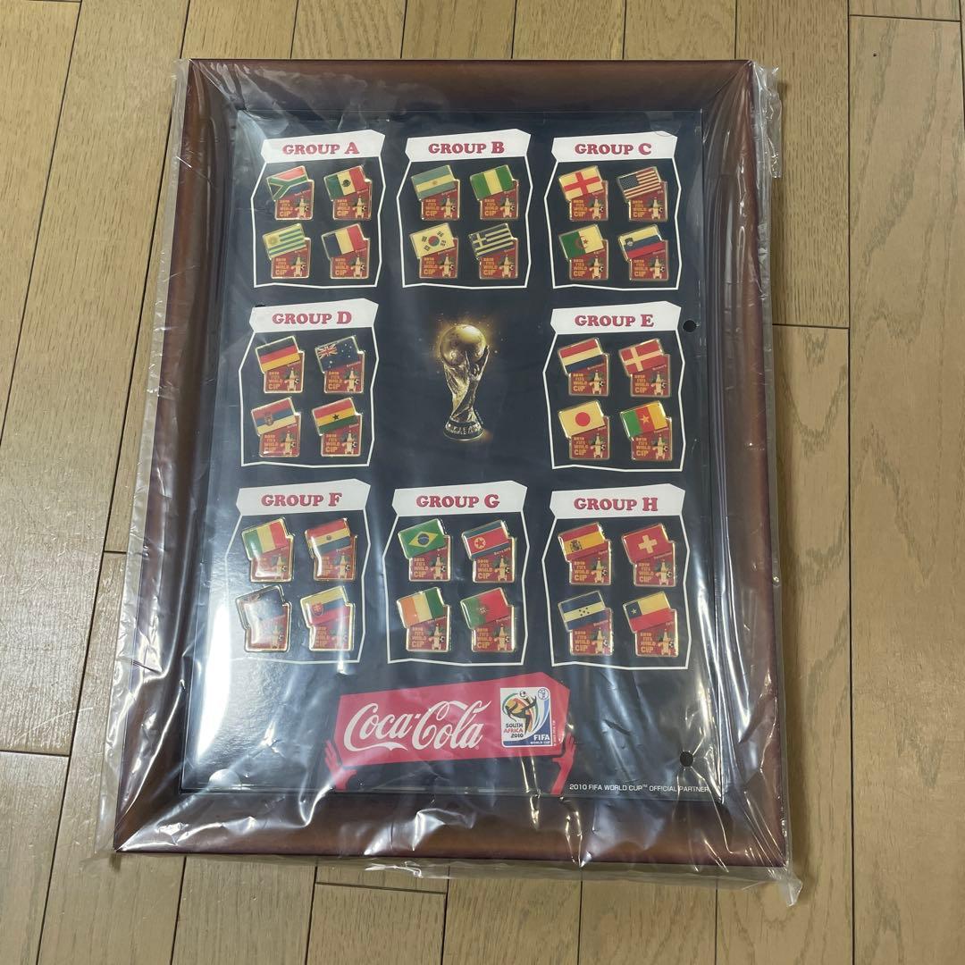 2010FIFA ワールドカップ出場国ピンズコレクション　コカコーラオリジナル
