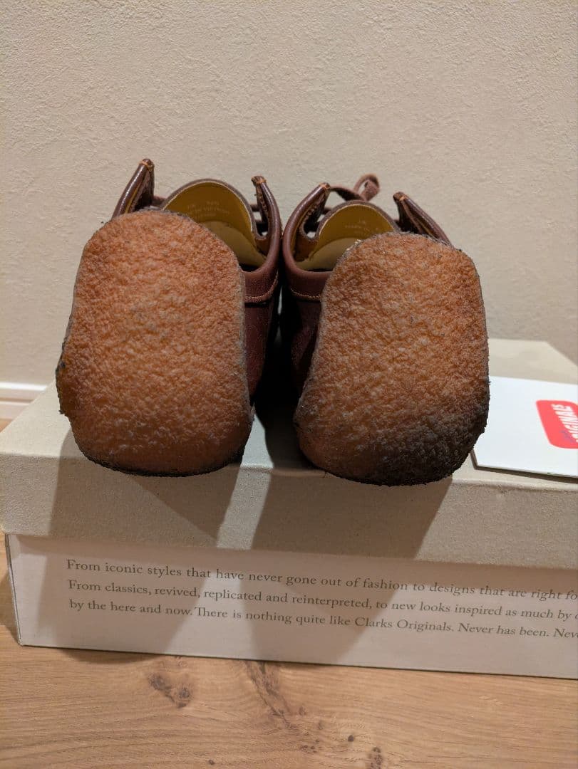 Clarks natalie ブラウンレザー