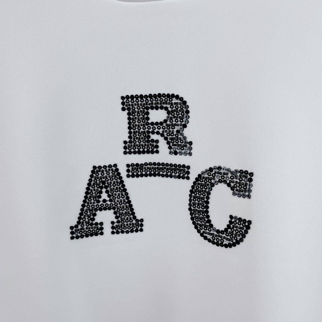 【新品未使用 アルチビオ】機能薄手ダンボールニットロゴビーズパーカー刺繡40号