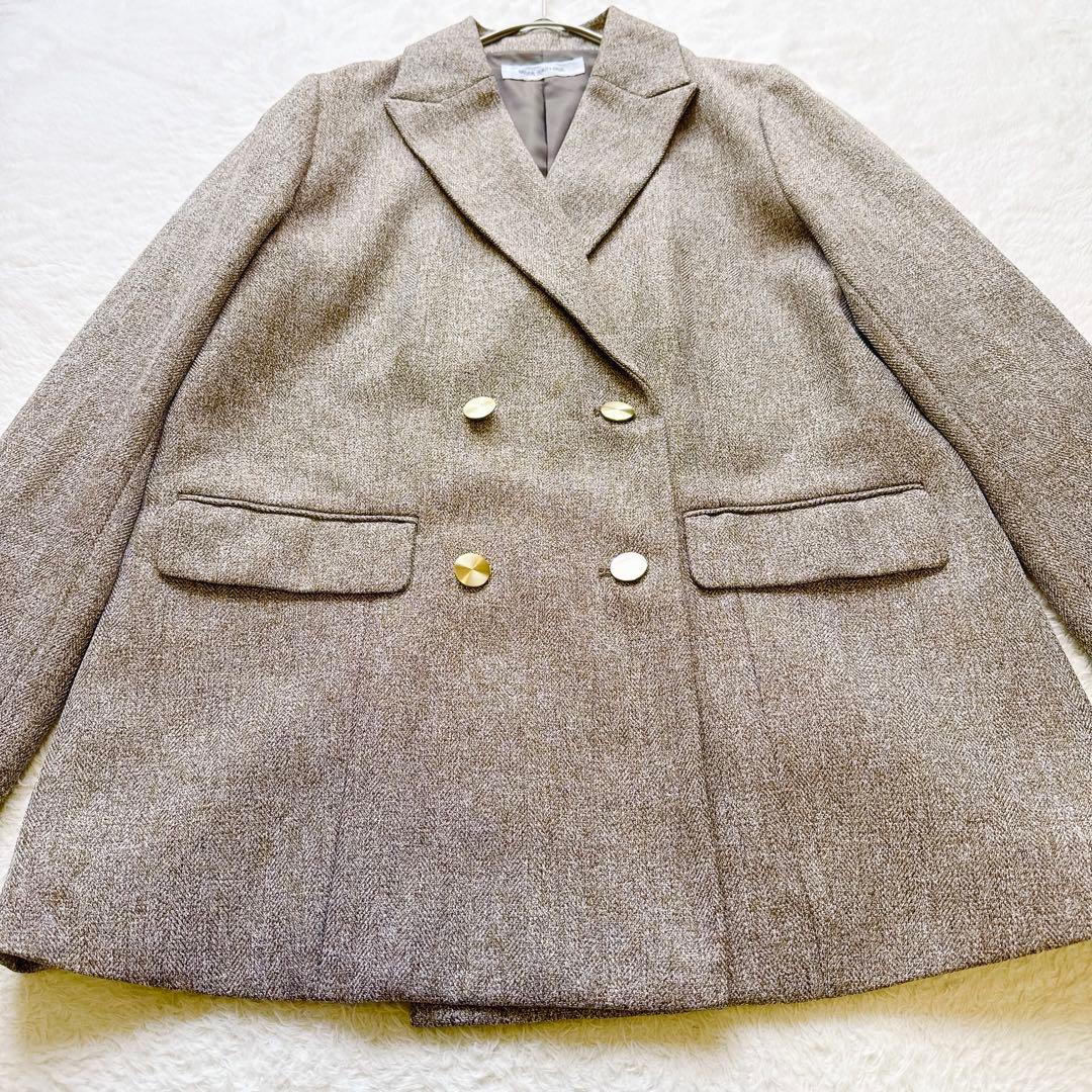 【♡k♡】ナチュラルビューティーベーシック　ダブルブレストジャケット