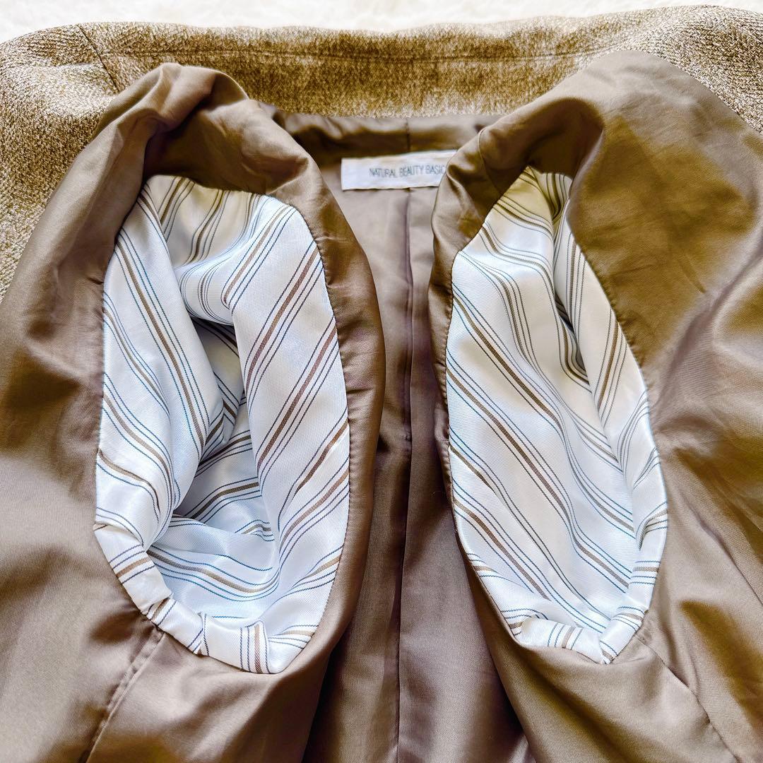 【♡k♡】ナチュラルビューティーベーシック　ダブルブレストジャケット