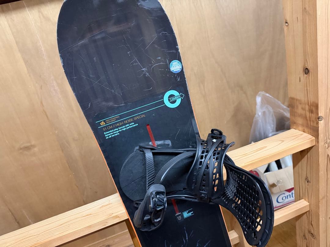 BURTON Custom 151ジェネシスビンディング付き