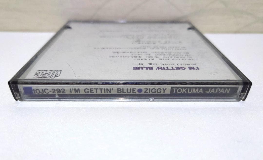 希少 8㎝ CD　ZIGGY I'M GETTIN' BLUE 　CRTSIS