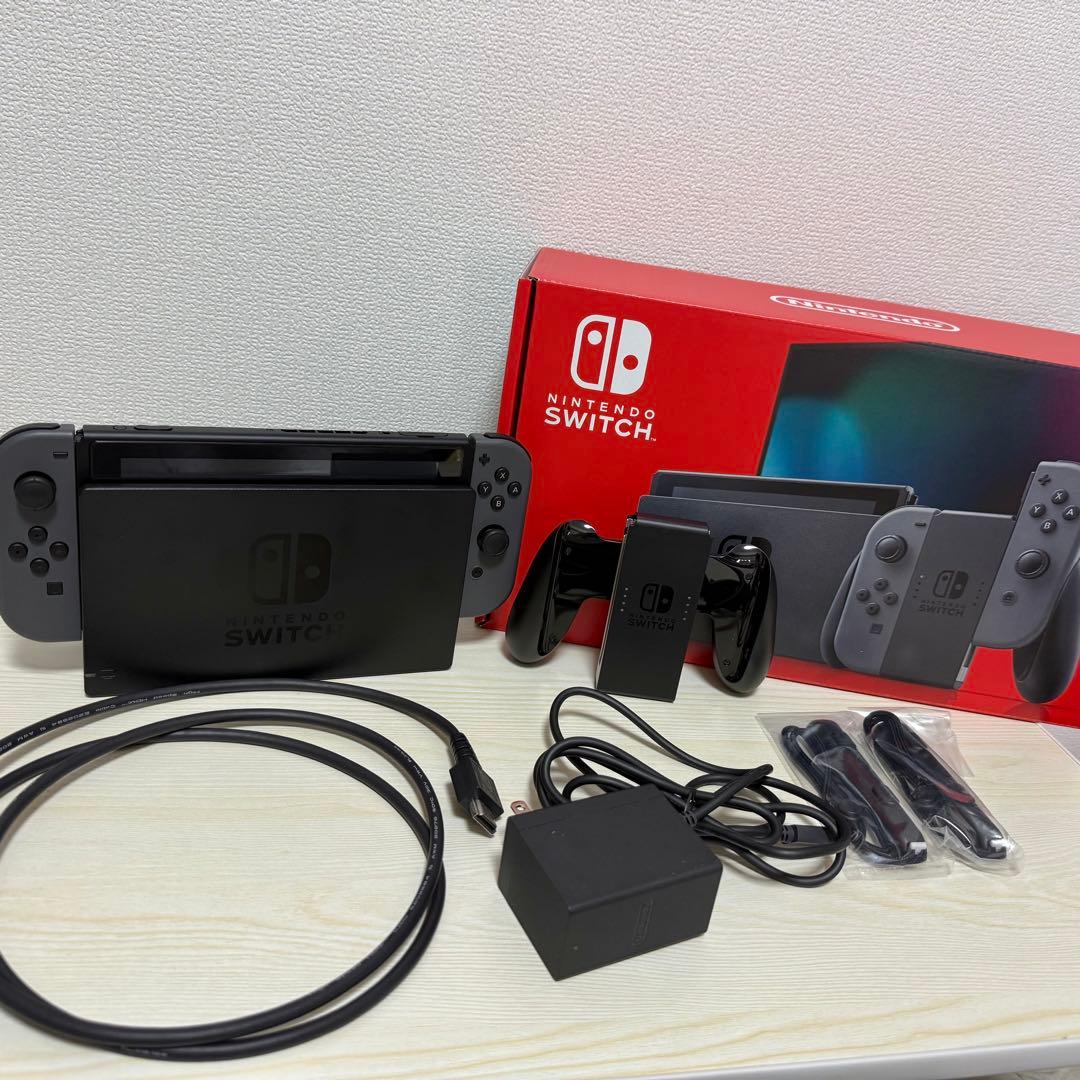 Nintendo Switch 本体 箱 付属品完備