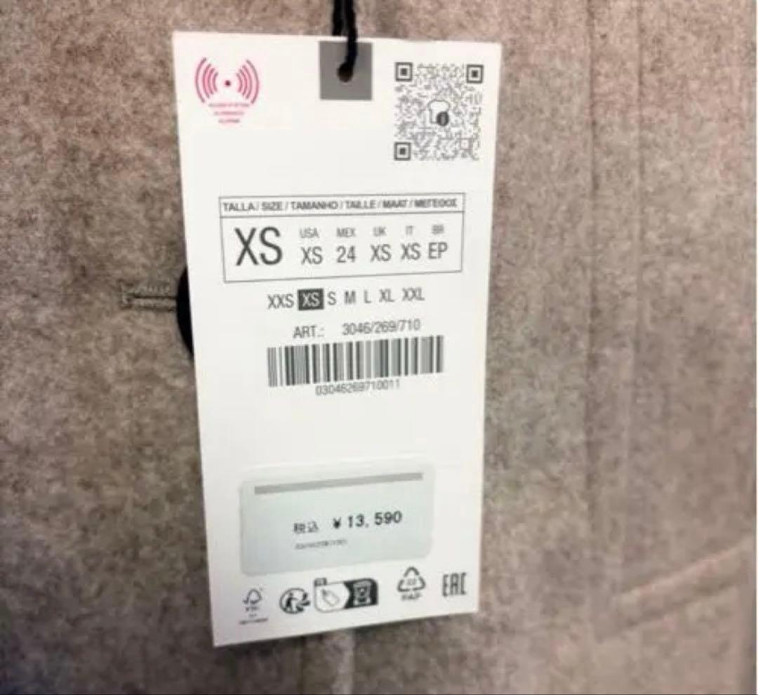 ⭐️ZARA ⭐️オーバーサイズソフトコート XS