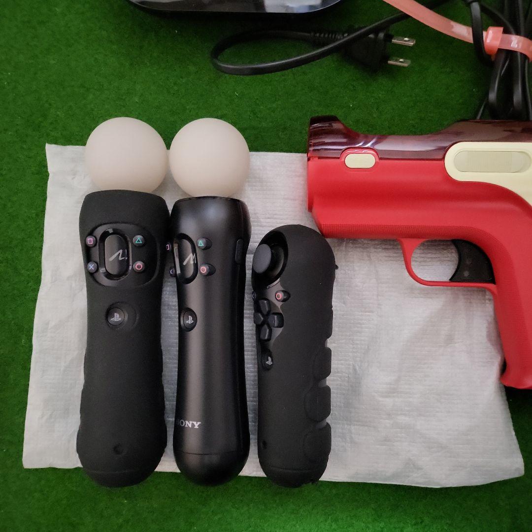 【中古美品】PS3 PS MOVE ＆ シューティングアタッチ