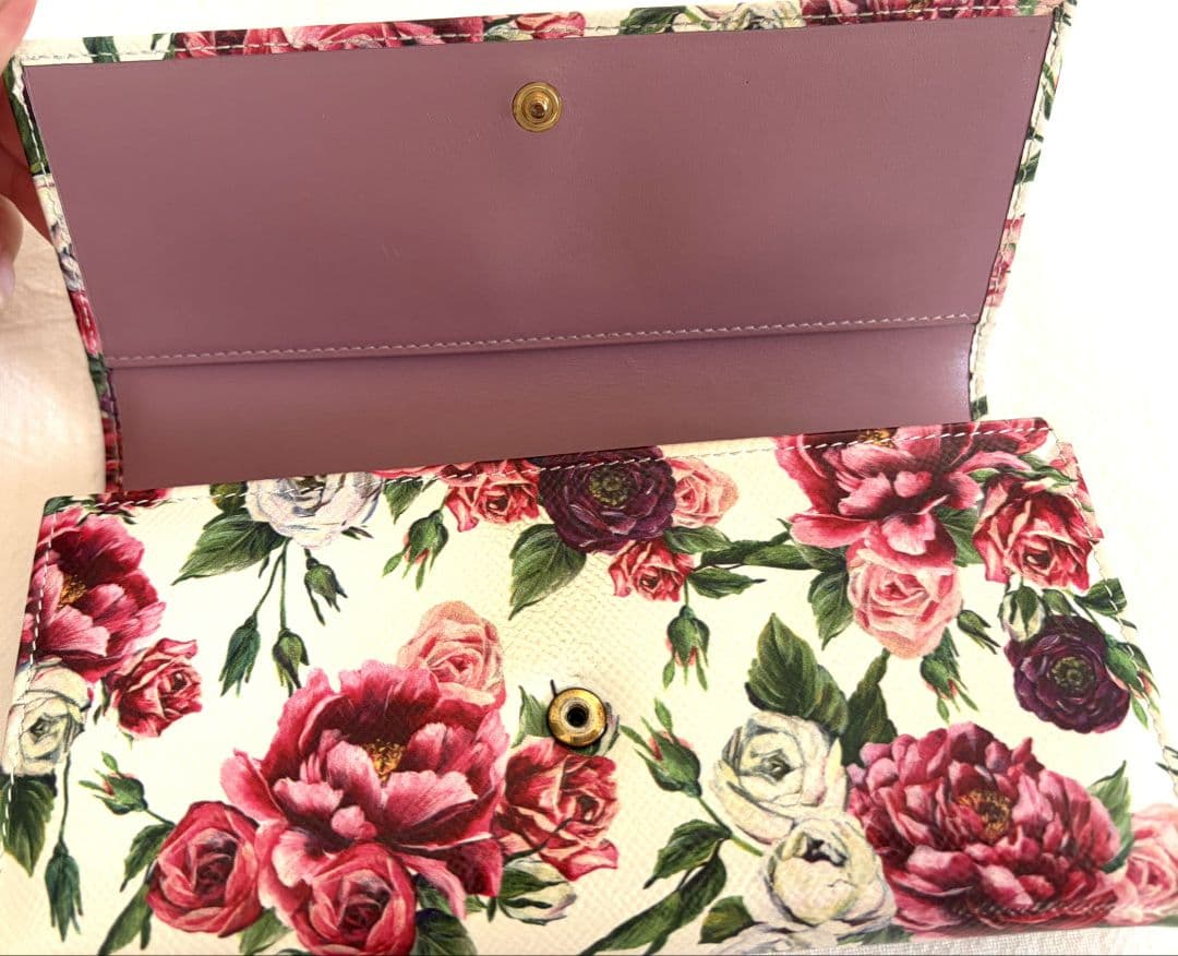 DOLCE&GABBANA ラウンドファスナー 長財布