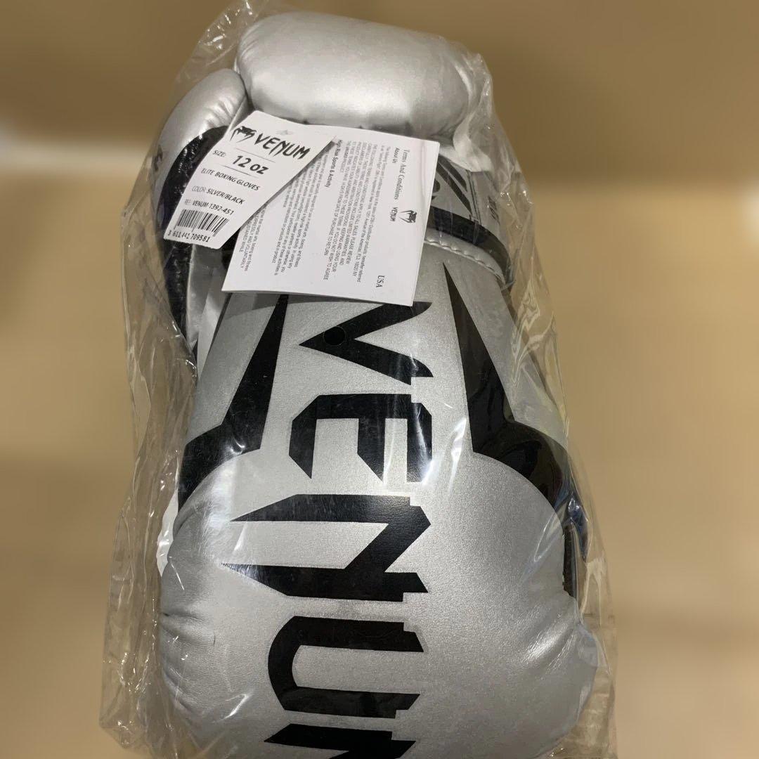 新品　VENUM ボクシング グローブ ELITE 1392-451 12oz