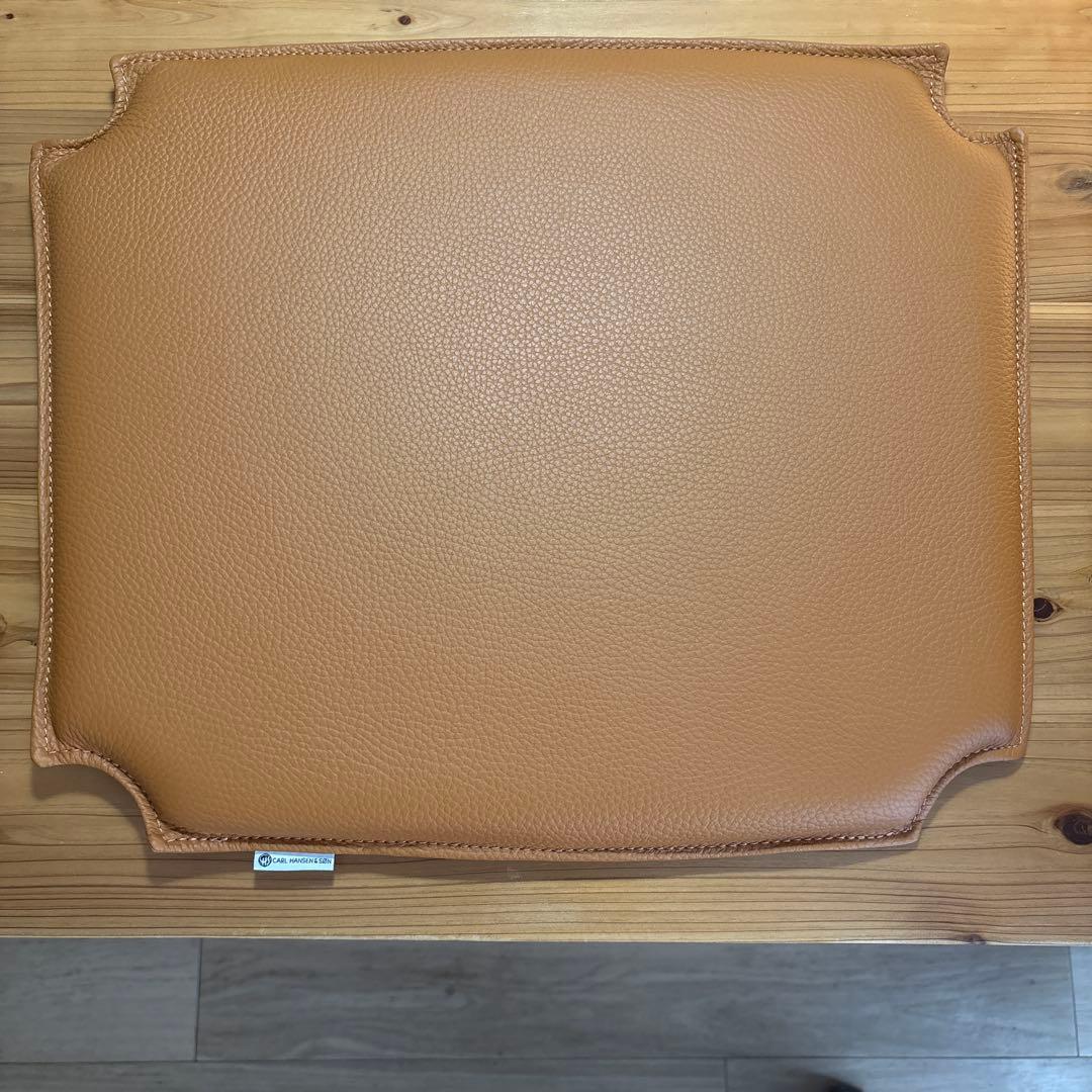 カールハンセンアンドサン CH24 Yチェア専用レザークッションブラウン