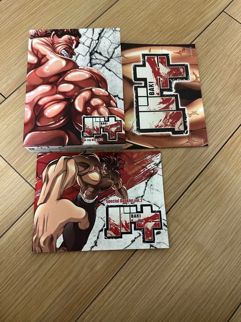 バキ ブルーレイBOX vol.1&2. 大擂台賽編 Blu-ray〈各3枚組〉