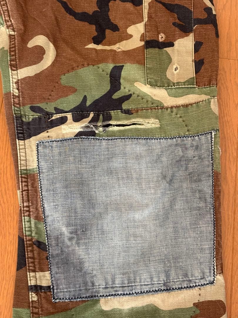 Anachronorm 迷彩カーゴパンツ アナクロノーム