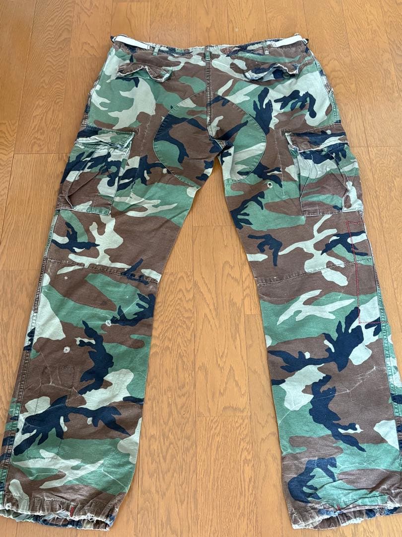 Anachronorm 迷彩カーゴパンツ アナクロノーム