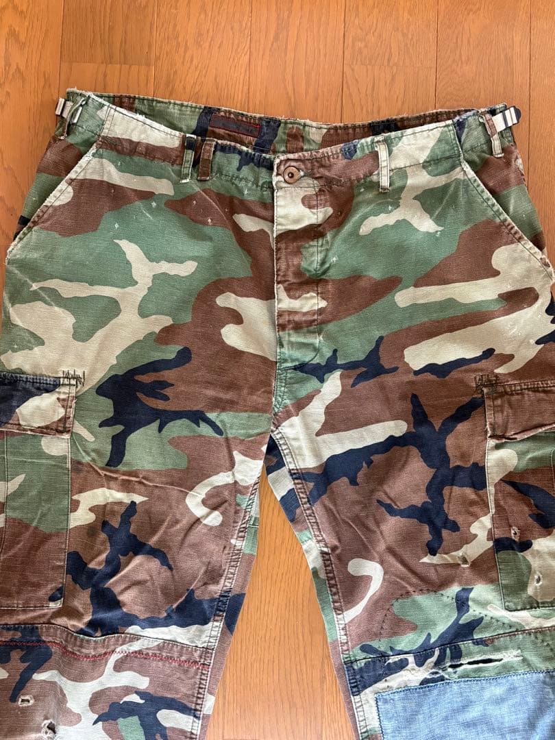 Anachronorm 迷彩カーゴパンツ アナクロノーム