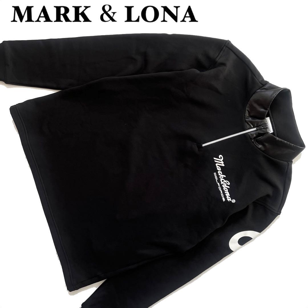 MARK&LONA マークアンドロナ　ハーフジップ 裏起毛　長袖シャツ　46