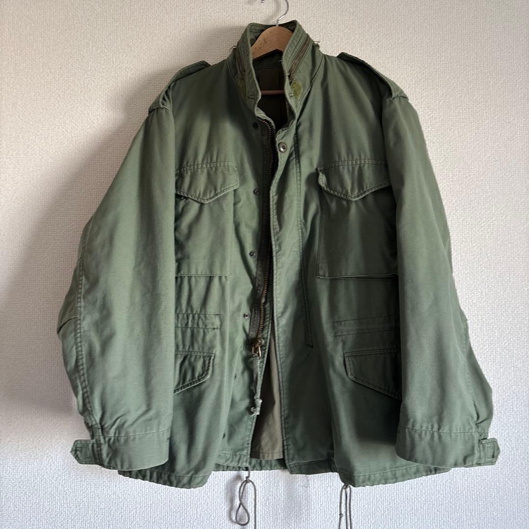 USED USA製 80’s ALPHA M-65 3rd ライナー付 L R