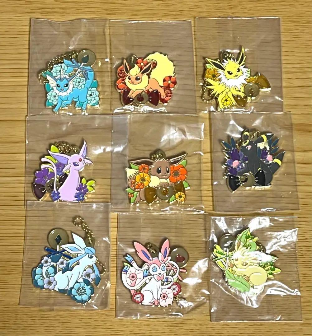レア‼️ ブイズ　Candy メタルチャーム　キーホルダー　ポケモン　一番くじ