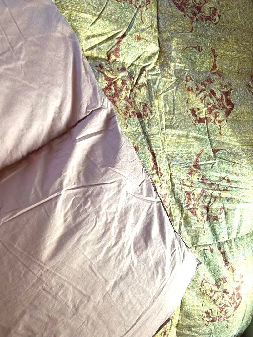 高級水鳥羽毛掛布団　ダブルサイズ