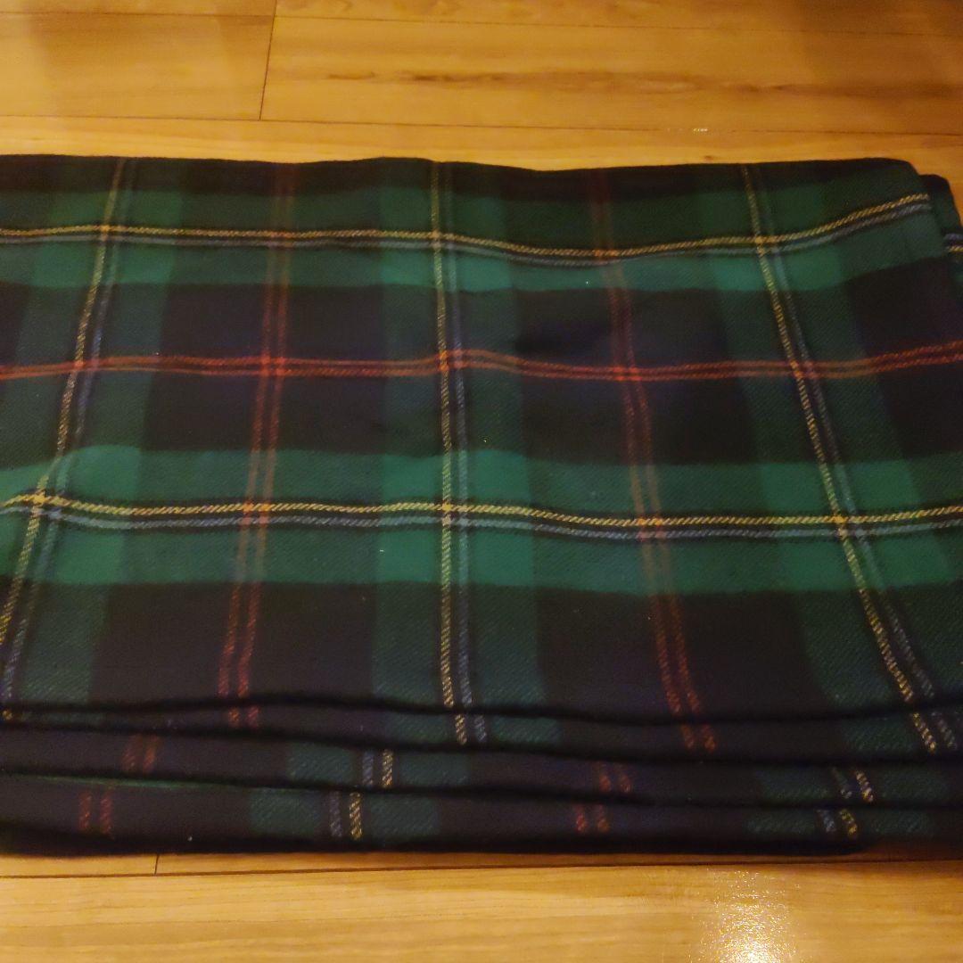 新品タグ付　　ケンジントン　ブランケット　ウール100％　140×200cm