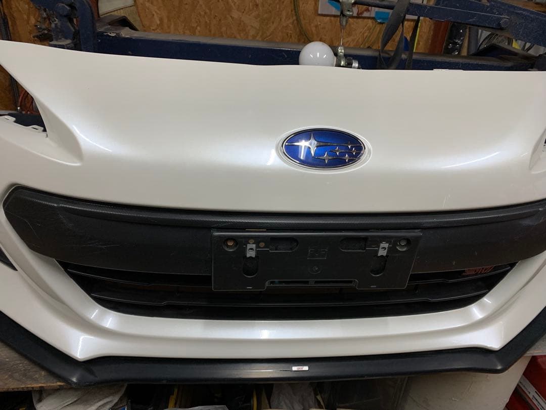 スバル　brz zc6 フロントバンパー　stiリップスポイラー