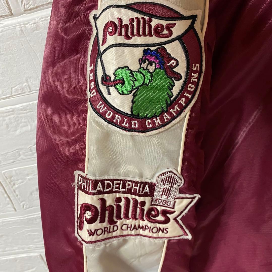 MLB フィリーズ　メガサイズナイロンスタジャン　ワールドシリーズ優勝記念モデル