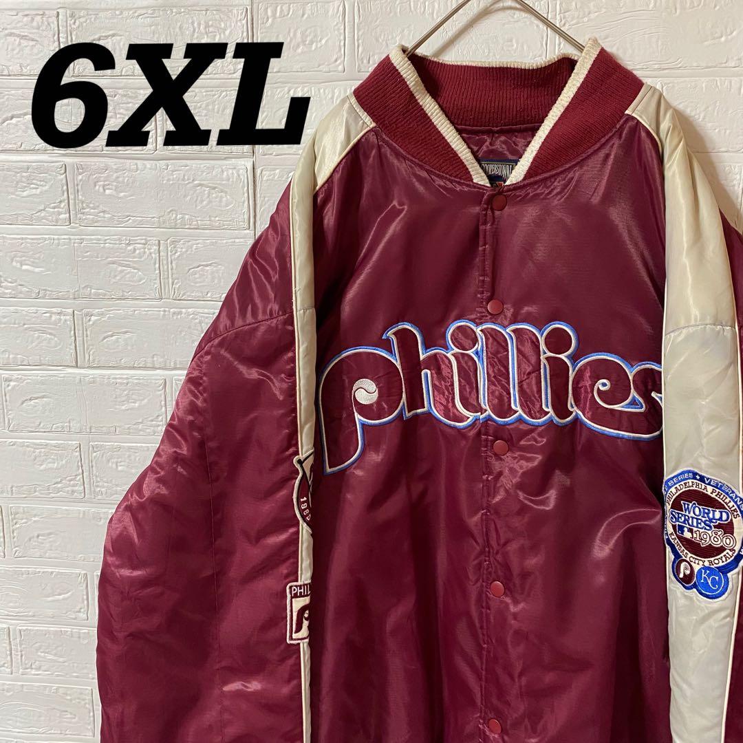 MLB フィリーズ　メガサイズナイロンスタジャン　ワールドシリーズ優勝記念モデル