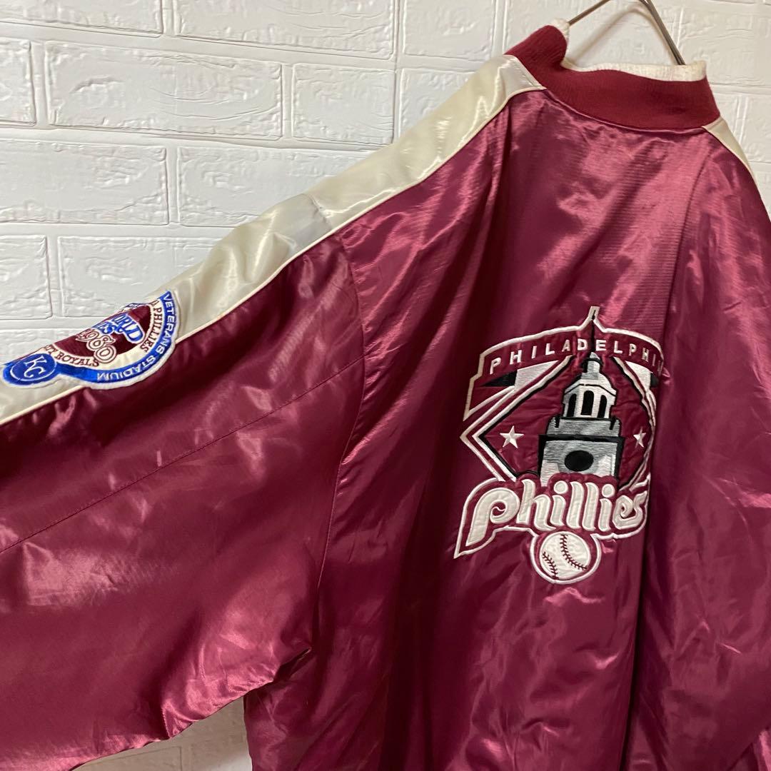 MLB フィリーズ　メガサイズナイロンスタジャン　ワールドシリーズ優勝記念モデル