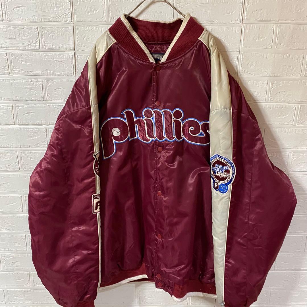 MLB フィリーズ　メガサイズナイロンスタジャン　ワールドシリーズ優勝記念モデル