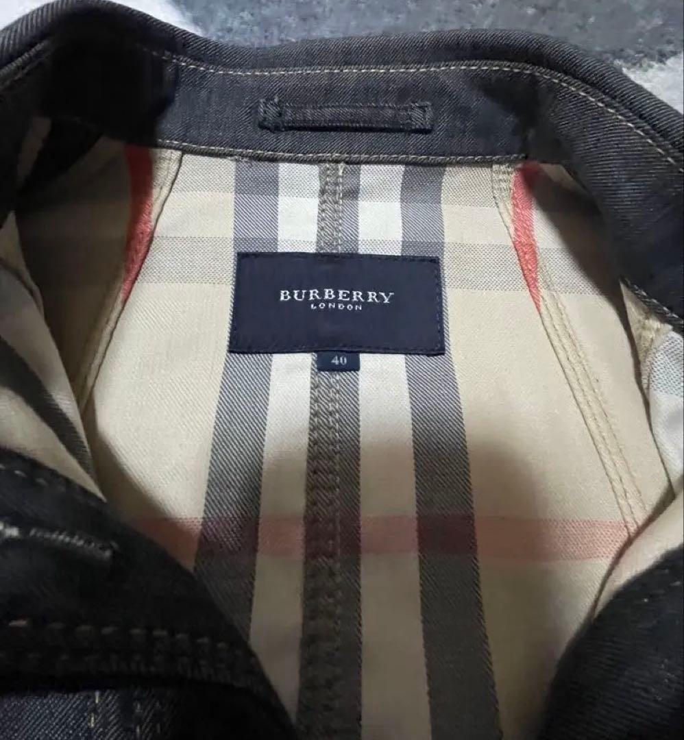 Burberry デニム ドジャケット タイムセール