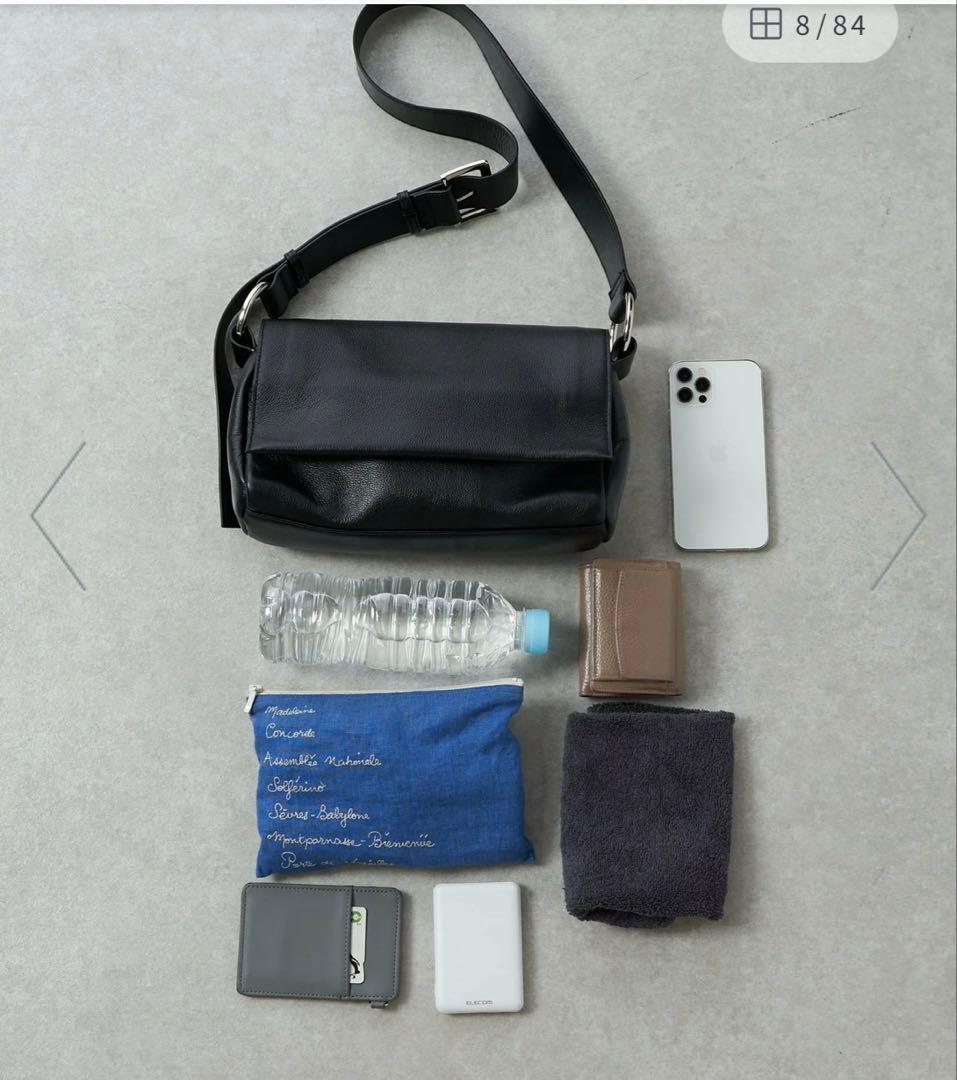 美品◾️ビアズリー◾️大丸京都店購入◾️レザーバッグ