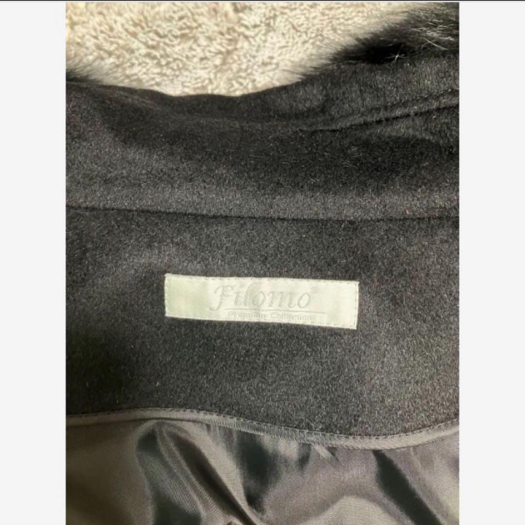 新品タグ付き　内モンゴル産 カシミヤ100％フォックスファートリミングフード