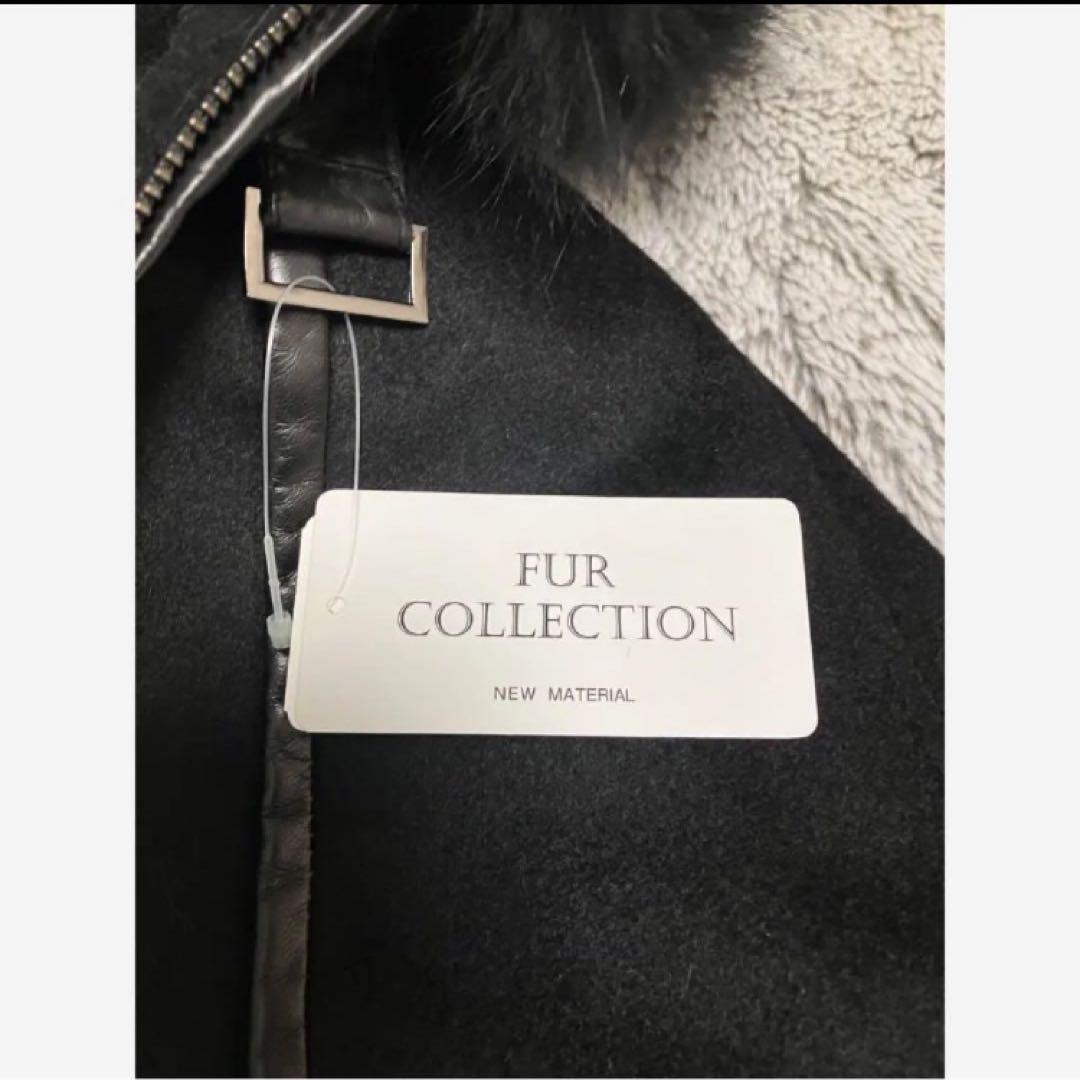 新品タグ付き　内モンゴル産 カシミヤ100％フォックスファートリミングフード