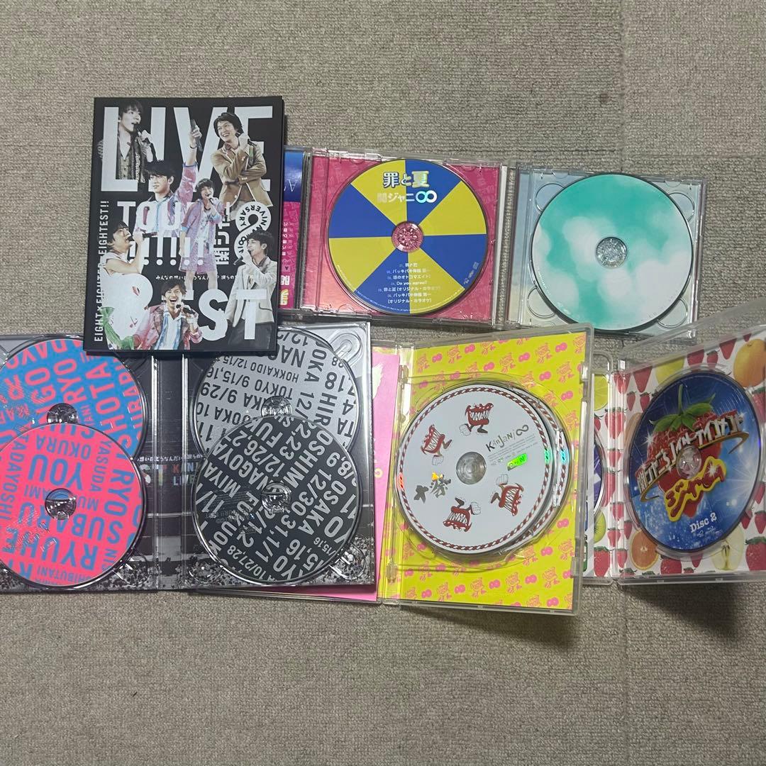 関ジャニ♾ LIVEDVD＆CD まとめ売り（個別購入可能）