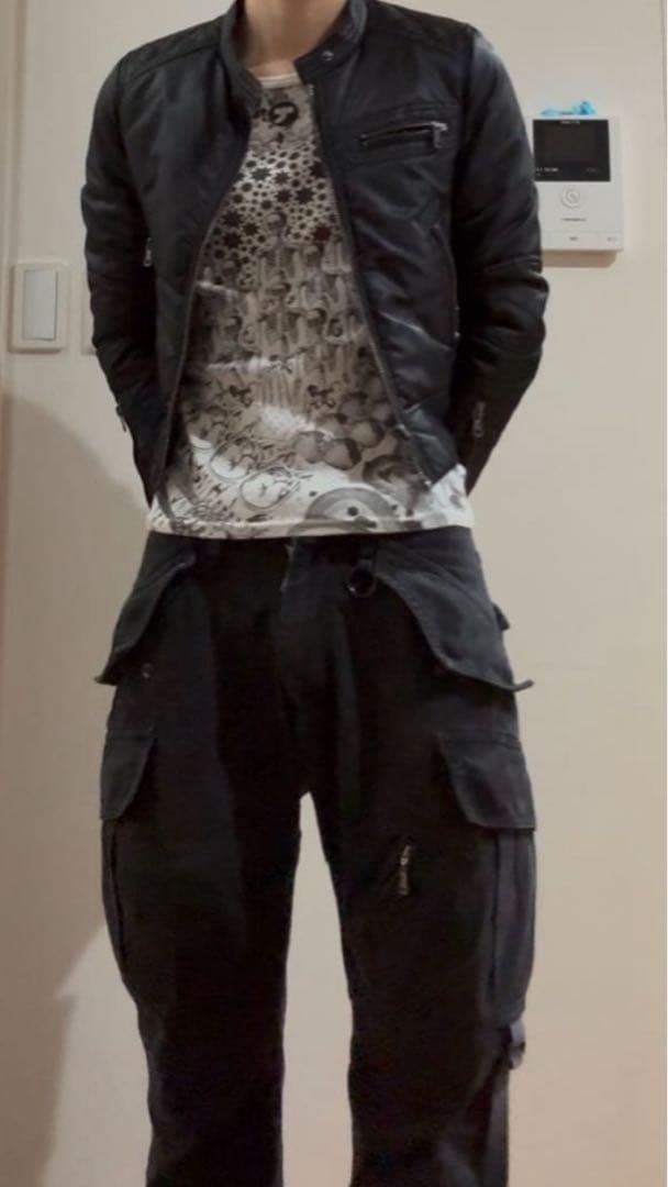 goa ブラック MA-1ジャケット