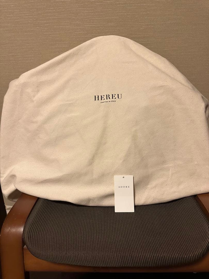 へリューストローとレザーのかごバッグ　未使用品