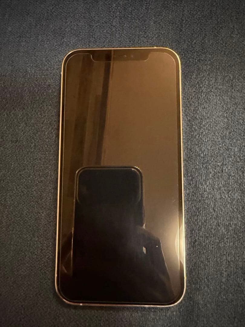 iPhone12pro シルバー　SIMフリー　背面割れ有　256GB