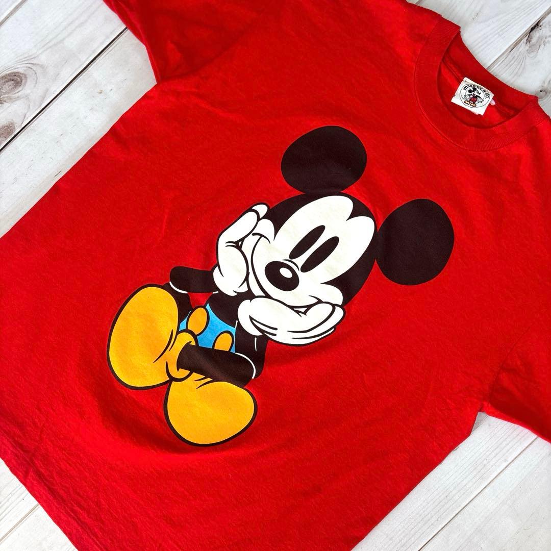 【さそり】Mickeyお座りミッキーTシャツ L