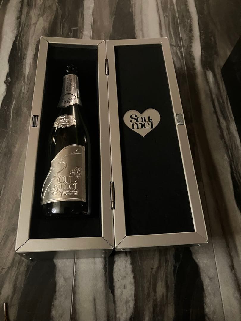 ソウメイ シャンパン 4本空き瓶 4ケース